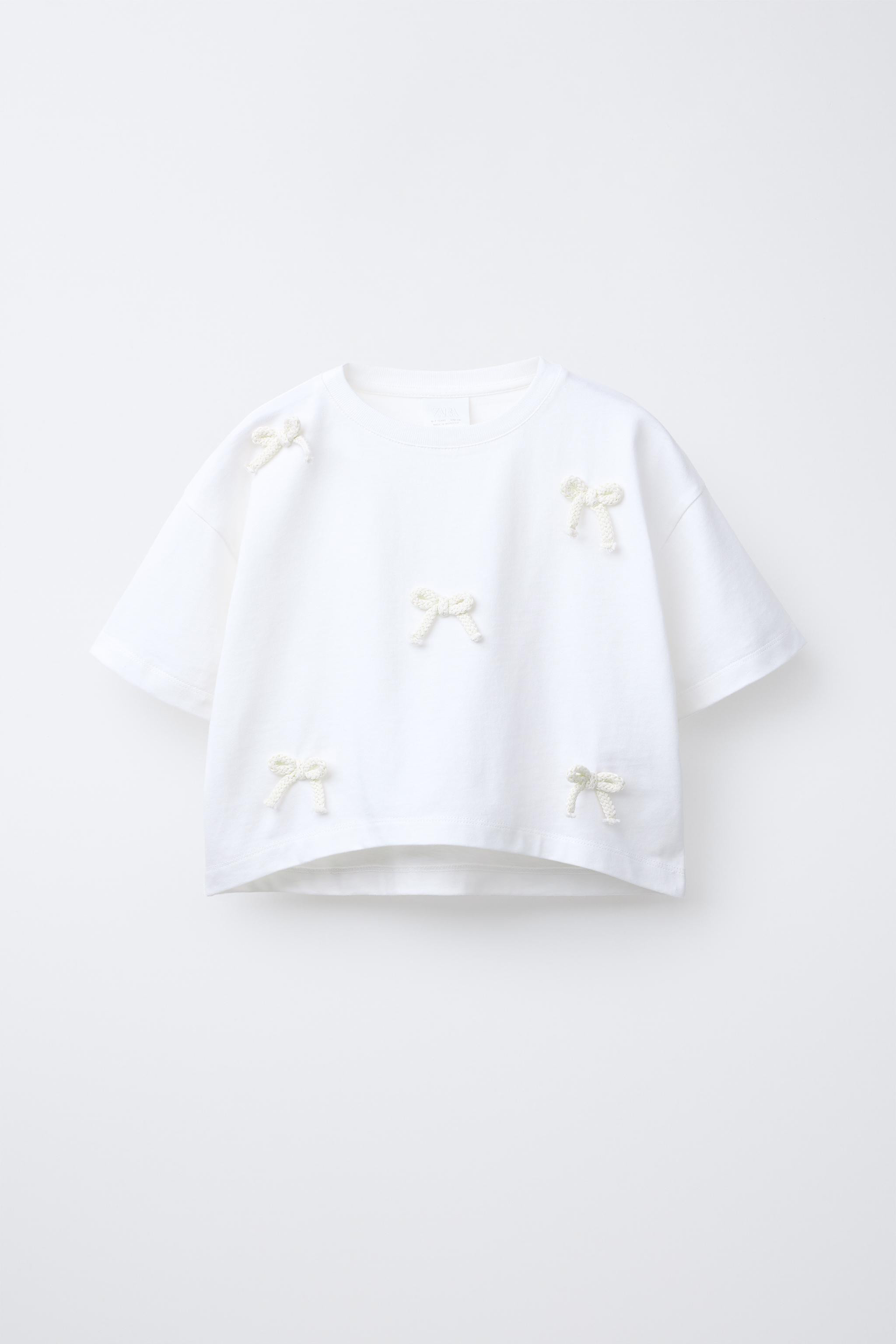 CORD TIE T-SHIRT | Zara US