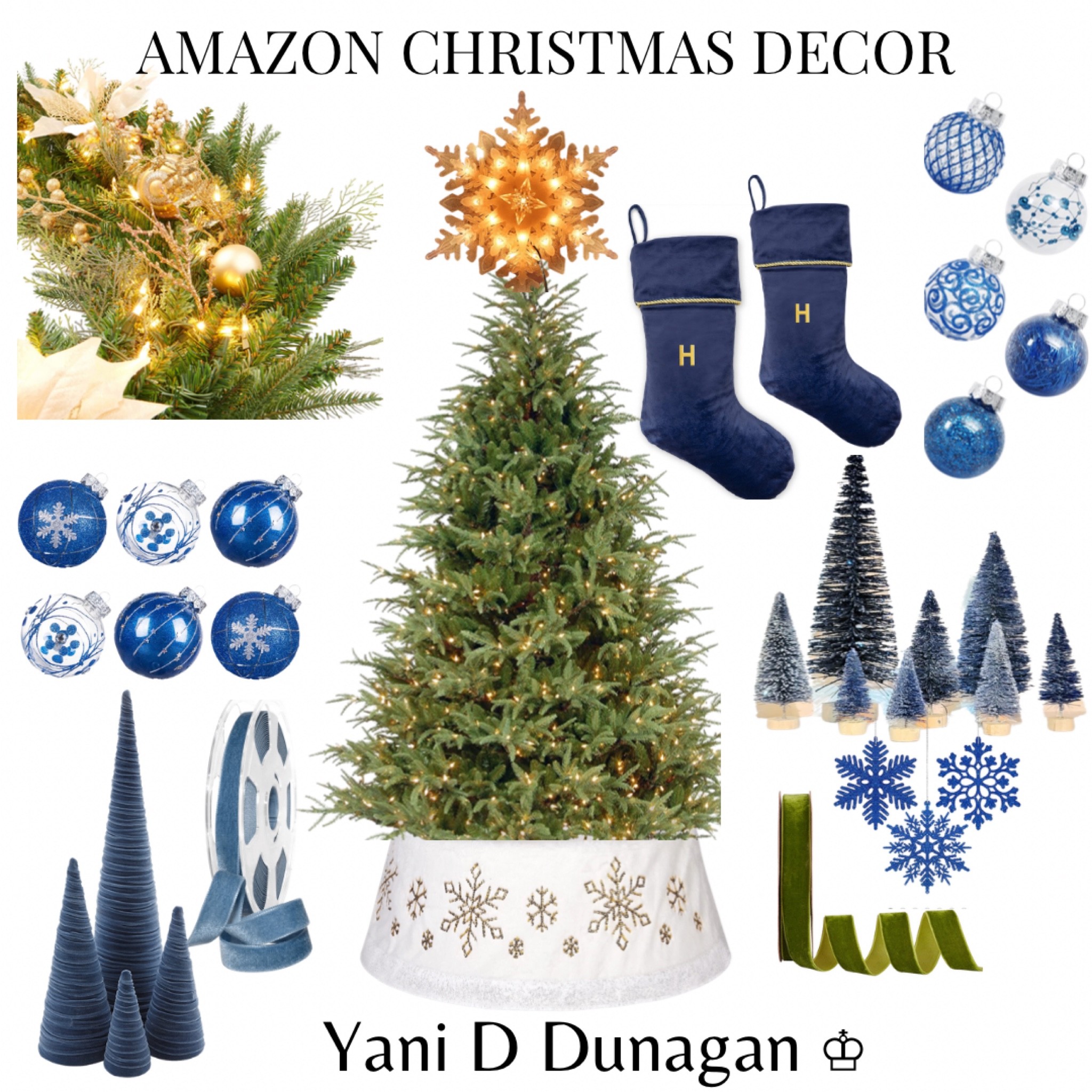 AMAZON FINDS
Blue, Gold and Green Christmas Decor
Christmas Decorating 
Holiday Decor



#LTKstyletip #LTKhome #LTKHoliday