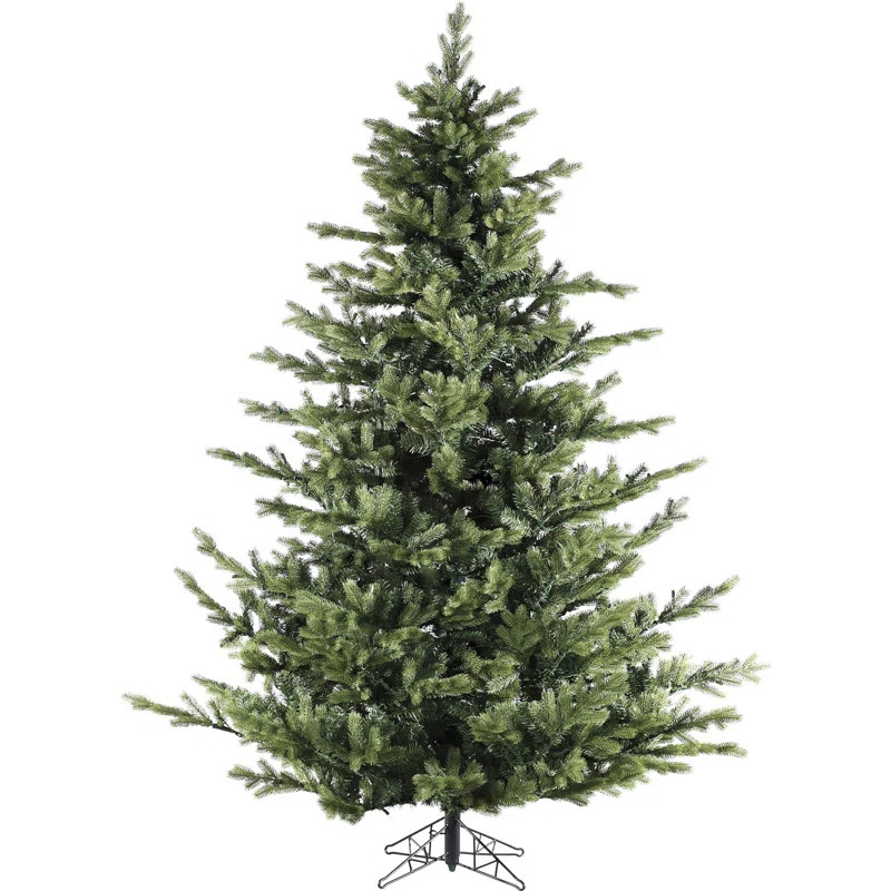 Fraser Hill Farm 9-Ft. Foxtail Pine Artificial Christmas Tree with Stand and No Lights & Reviews ... | Wayfair North America