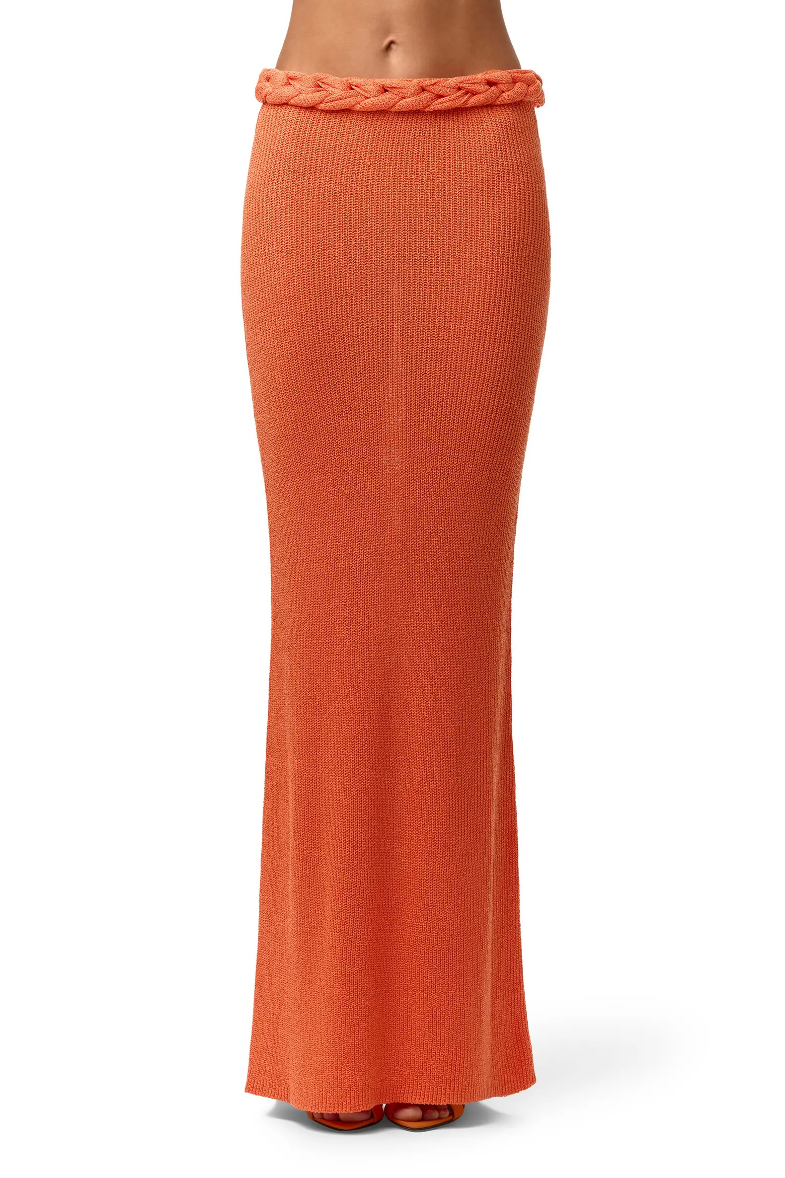 Braided Waist Maxi Sweater Skirt (Women) | Nordstrom | Nordstrom