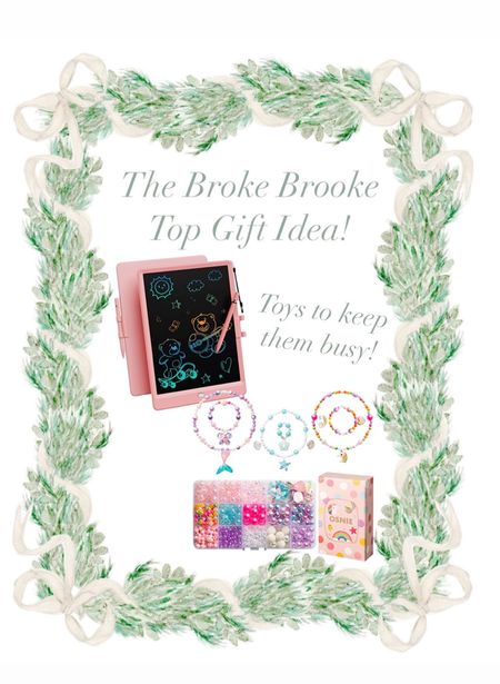 Toys to keep the little girl busy! The writing tablet and bead gift make great Christmas gifts! #Giftguide #Christmas #Amazon #Girlstoys 

#LTKfamily #LTKkids #LTKGiftGuide