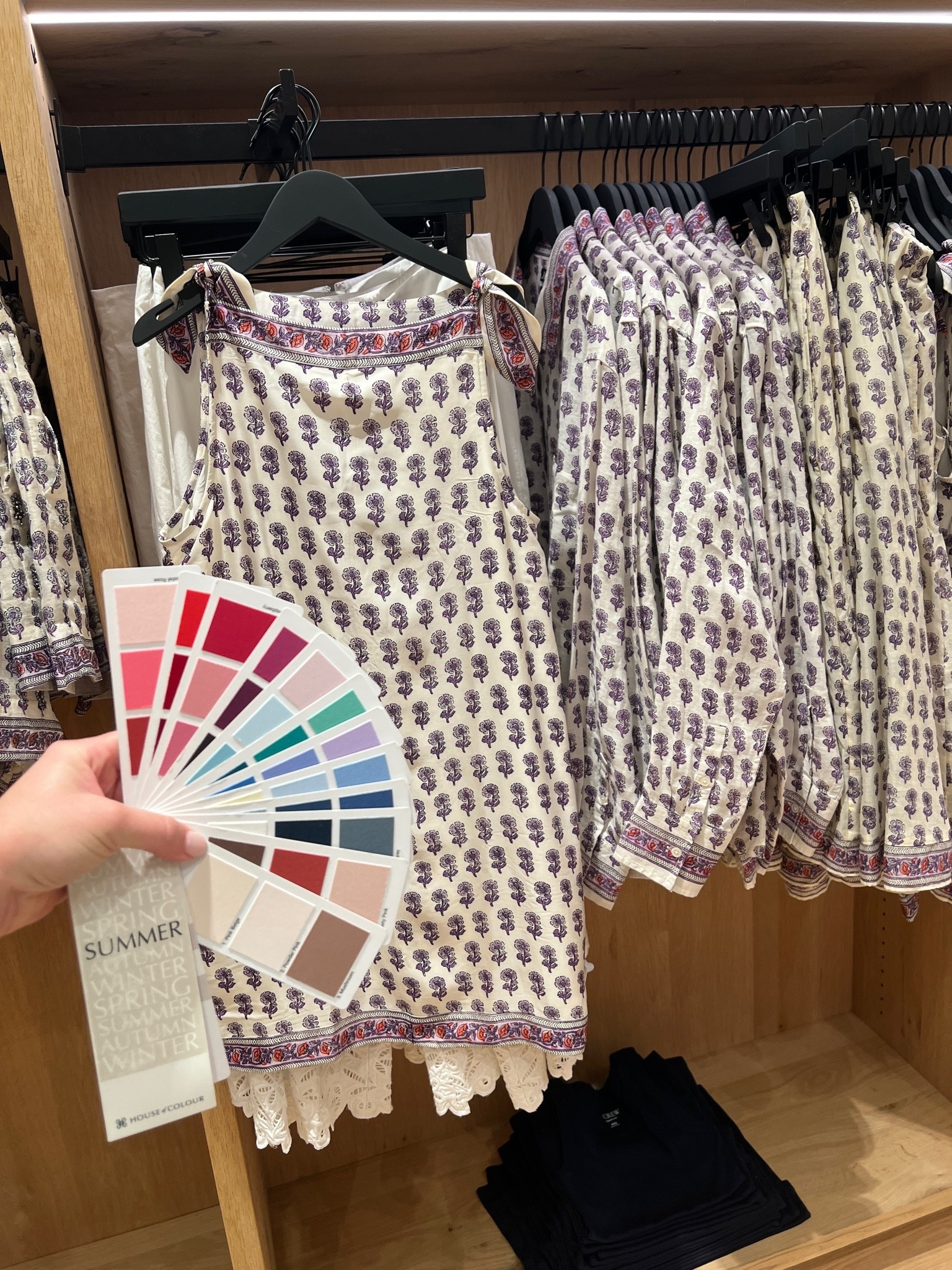 Another perfect print for Summers! Soft and rosy!