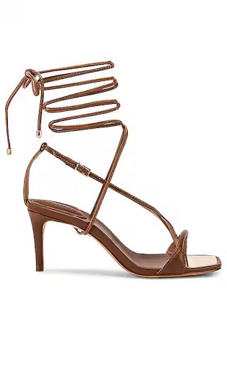 Berry Sandal in Wood | Revolve Clothing (Global)