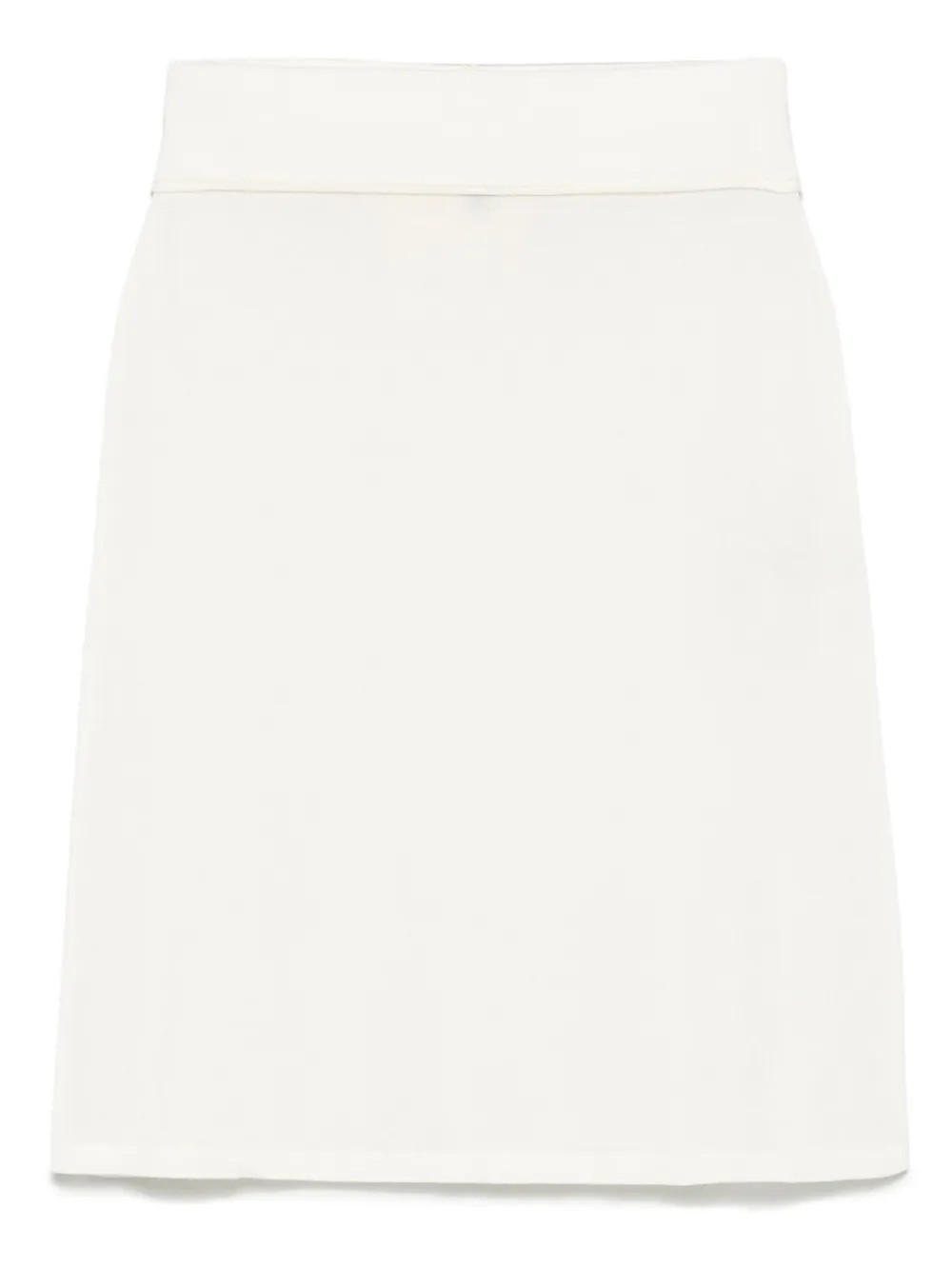TOTEME Knitted Mini Skirt | White | FARFETCH CA | Farfetch Global