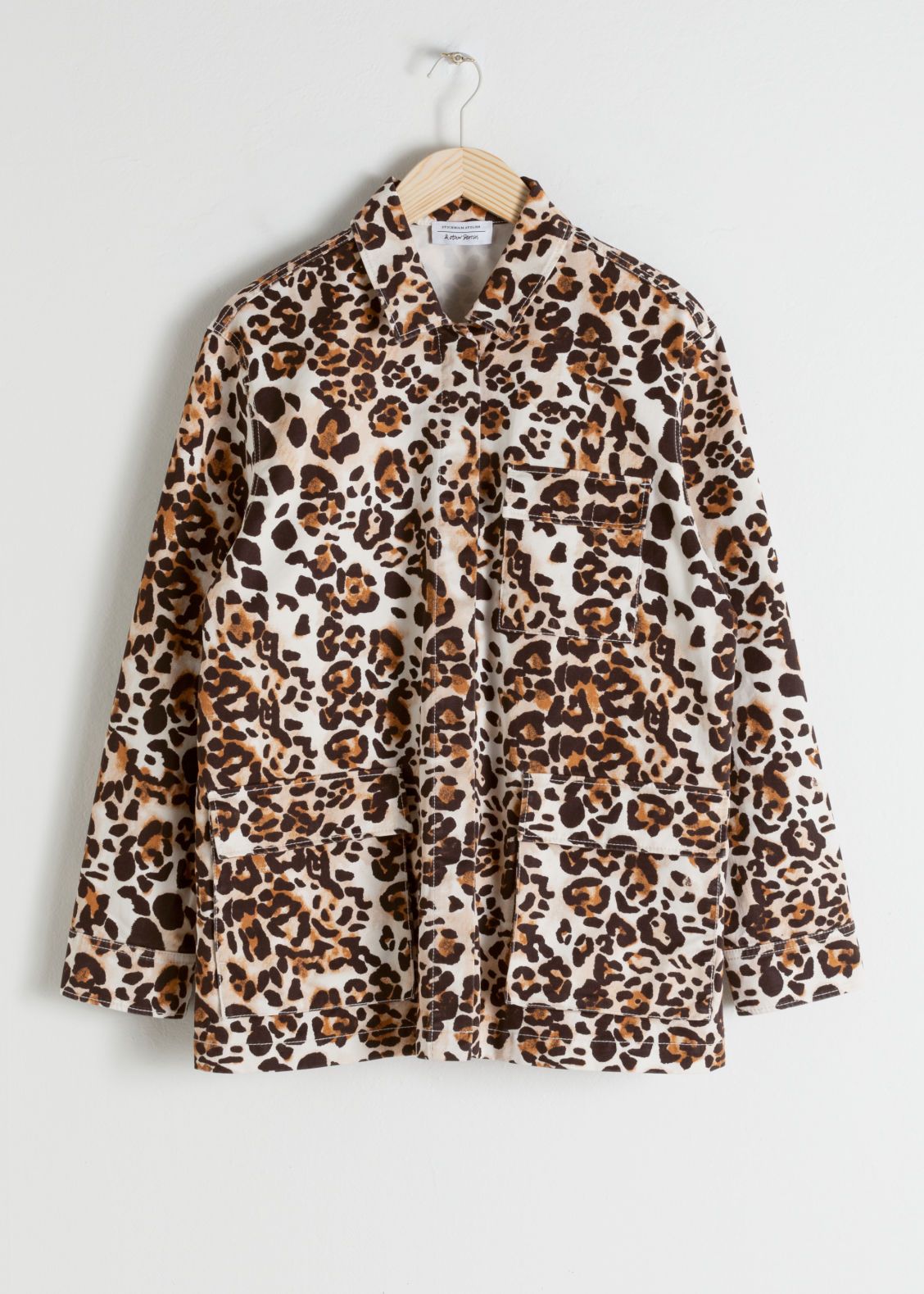 Jaguar Print Cotton Workwear Jacket | & Other Stories (EU + UK)