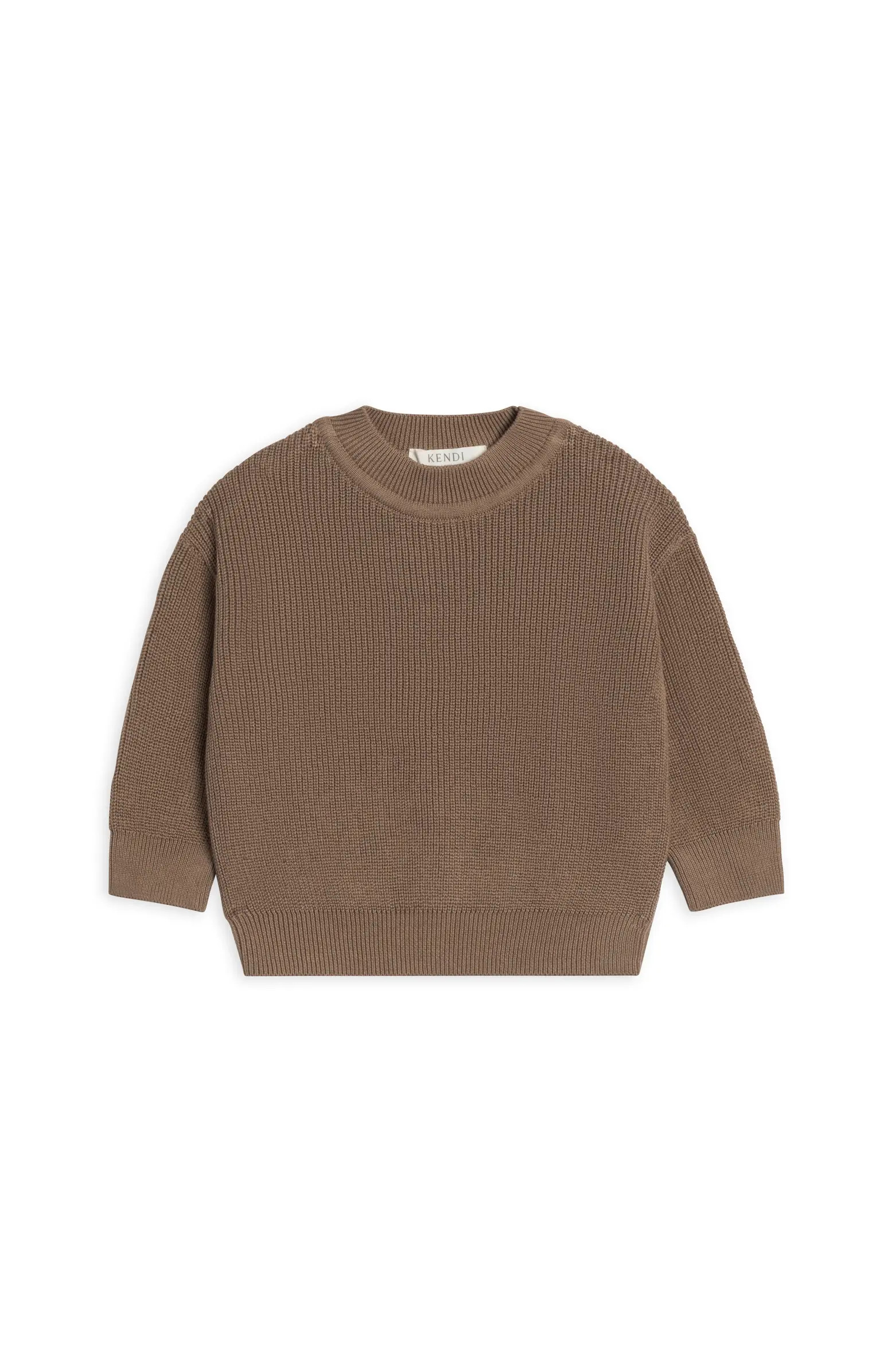 Kendi Laurie Organic Sweater Knit Crew Pullover | Nordstrom | Nordstrom