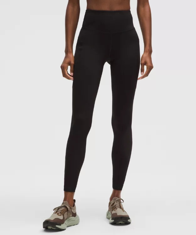 Fast and Free High-Rise Thermal Tight 28"   5 Pocket | lululemon UK
