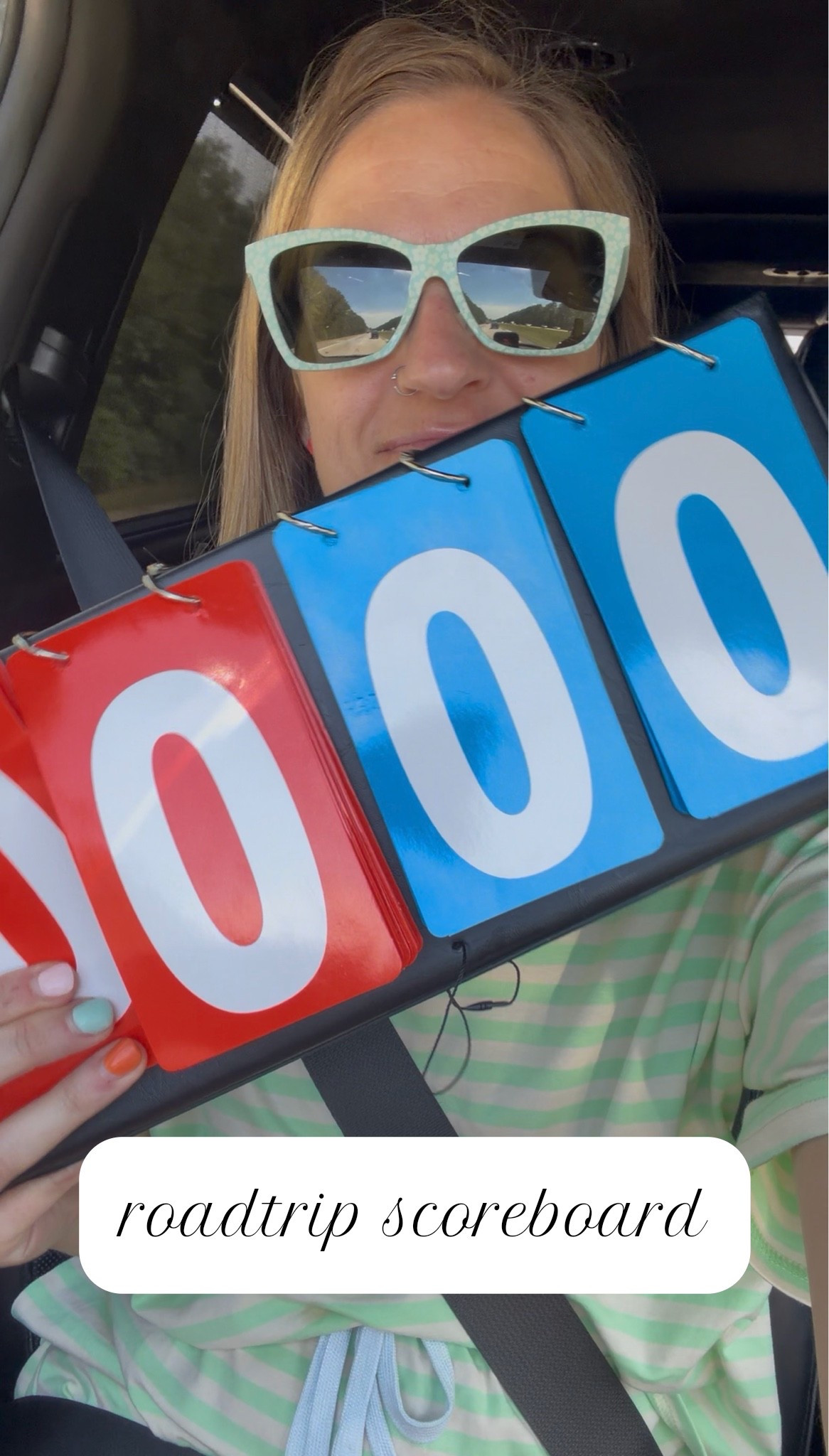 We started using a fun little scoreboard to help keep track of who wins games during a round trip car game!

#LTKTravel #LTKKids #LTKmomlife