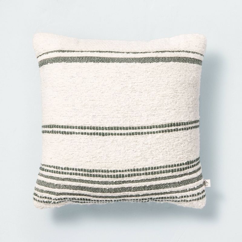 Woven Stripes Throw Pillow - Hearth & Hand™ with Magnolia | Target