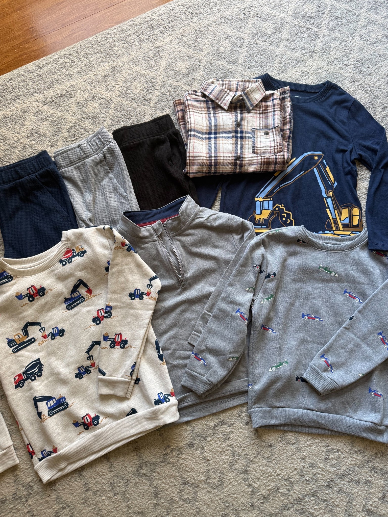 Boy mamas! Run to Walmart! Sweatshirts, flannel, & long sleeves under $8.98. Sweatshirts are only $3.98! 

#LTKHome #LTKKids #LTKmomlife