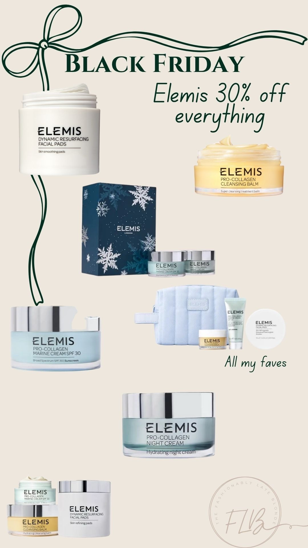 Elemis Black Friday has started! 30% off site wide. So many of my favorites.


Skincare, beauty, Black Friday sale, gifts for her, double cleanse, cleansing balm, Elemis

#LTKBeauty #LTKCyberWeek #LTKHoliday