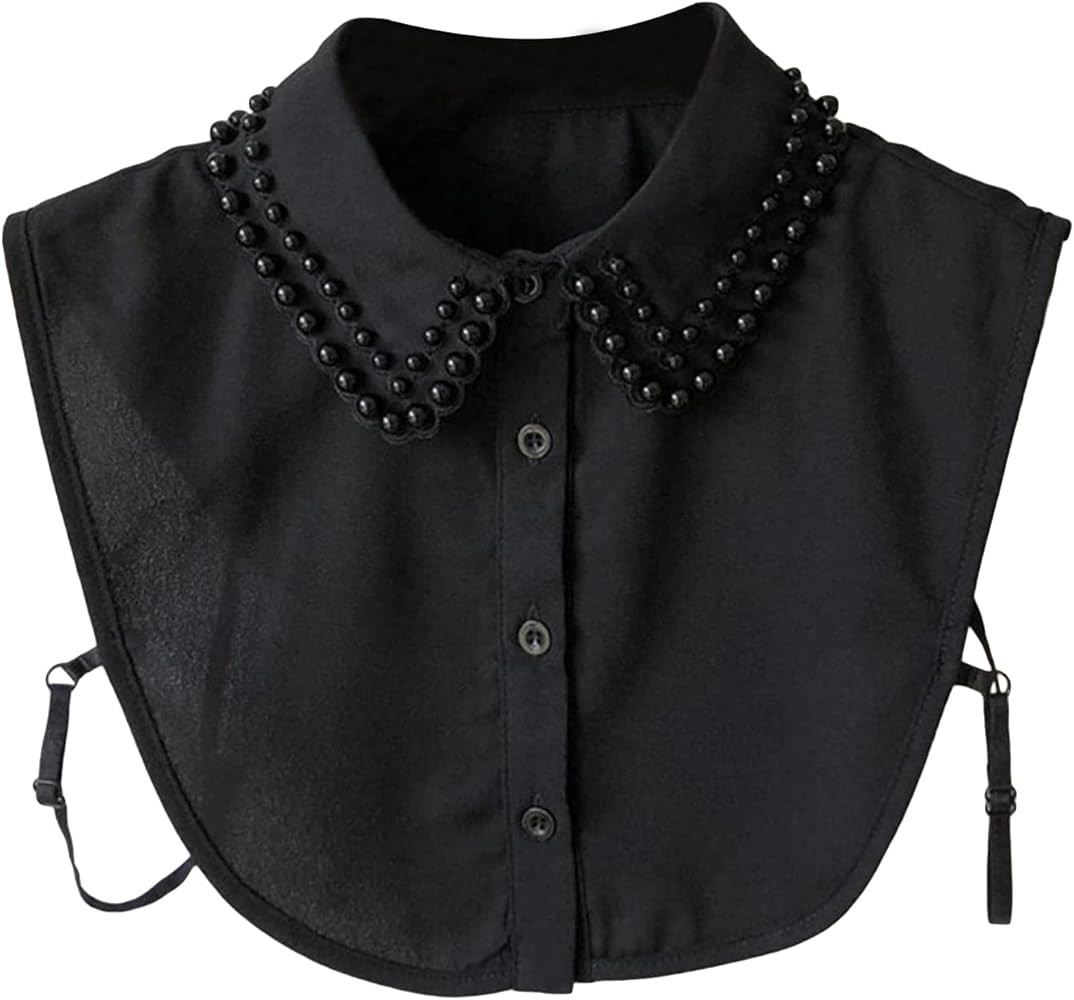 Verdusa Women's Fake Collar Detachable Dickey Collar Half Shirts Blouse | Amazon (US)