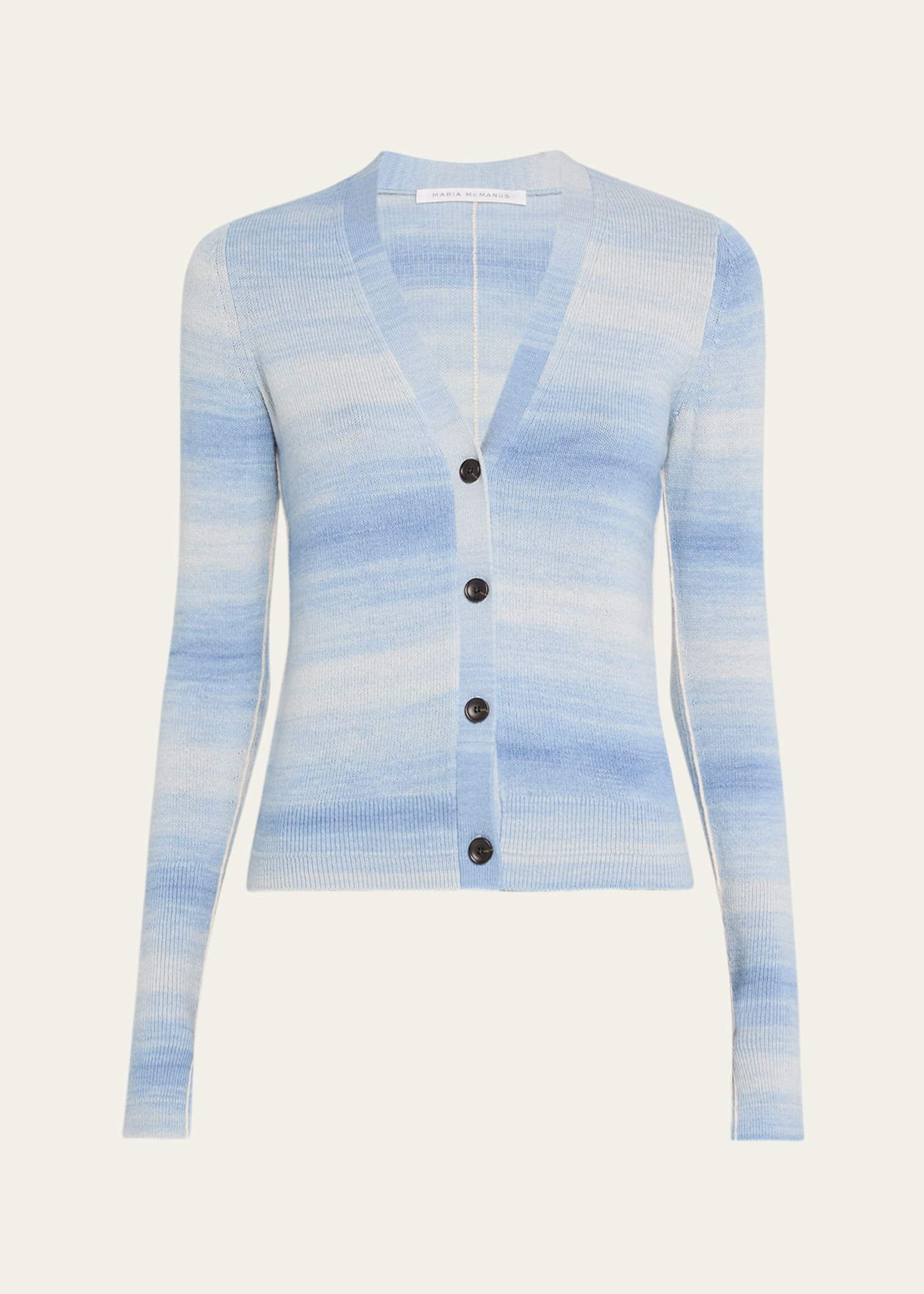 MARIA MCMANUS Cashmere-Blend Featherweight Slim Cardigan | Bergdorf Goodman