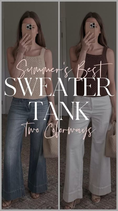 Amazing sweater tank this summer! I love this for work or travel, and it can be dressed up with a sandal!

#LTKWorkwear #LTKTravel #LTKSeasonal