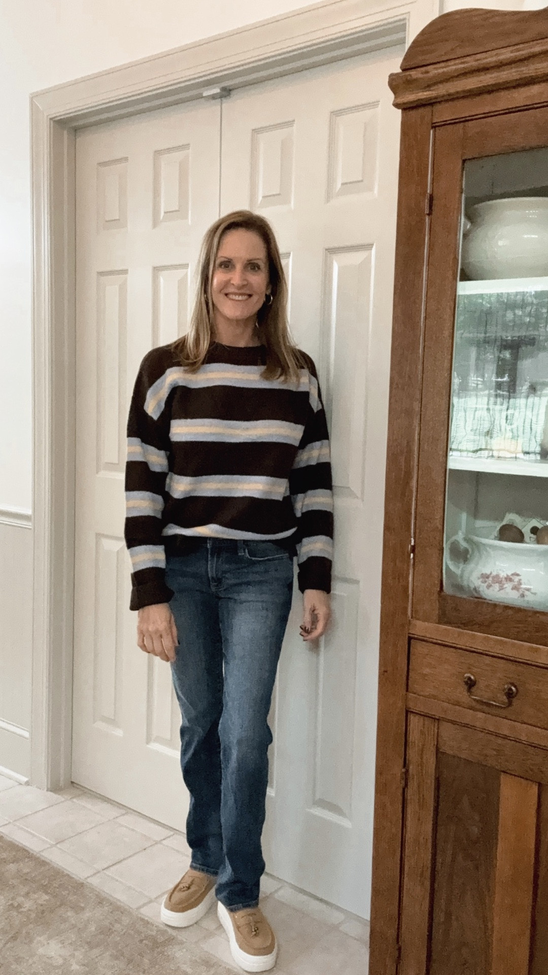 Cozy and soft.  That’s how I would describe this sweater from Amazon.   It comes in a lot of fun color combos and is waiting to keep you warm for the fall.

#LTKSeasonal #LTKHome #LTKSaleAlert