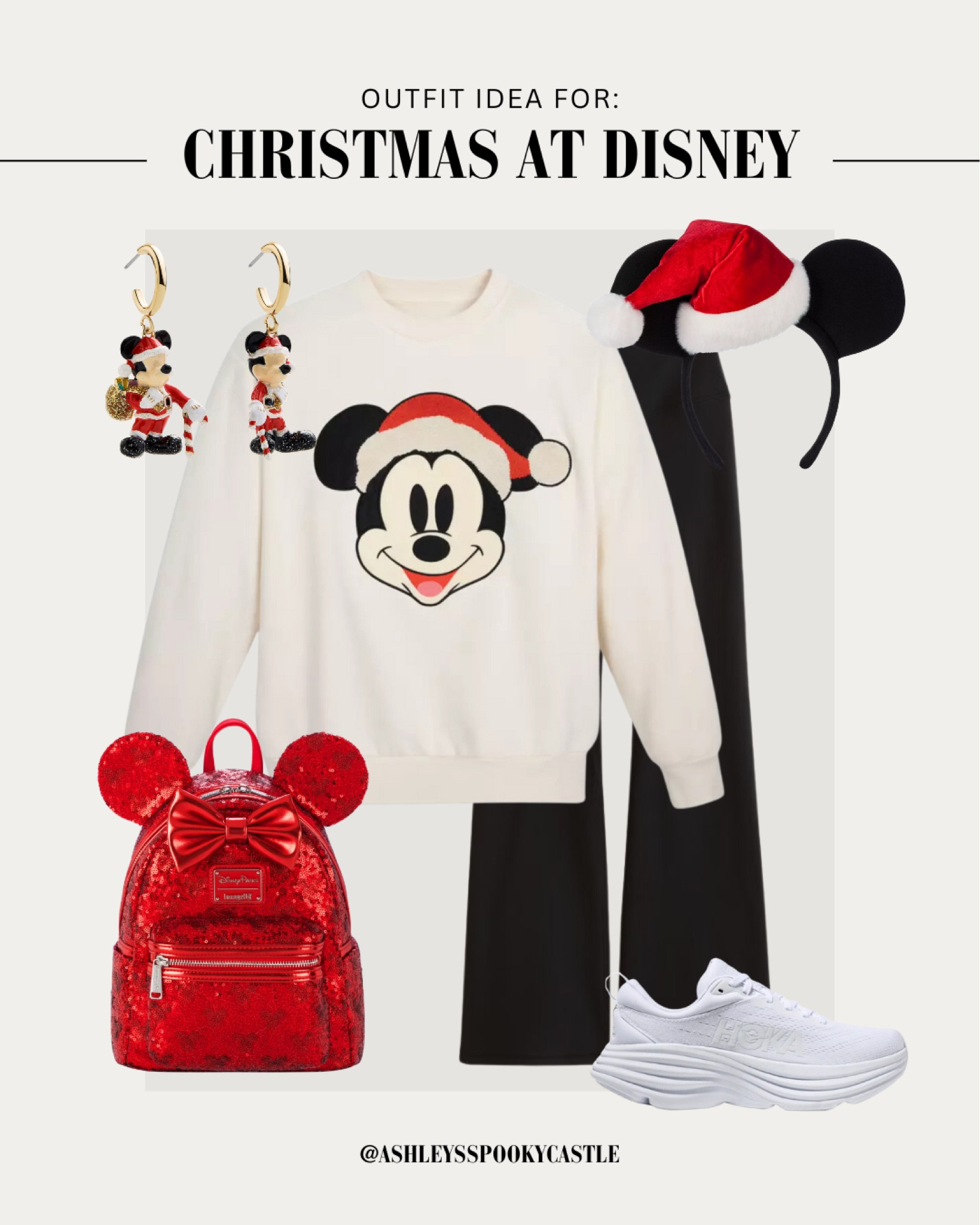Cozy Mickey Santa outfit idea for Disney this holiday seasonn

#LTKSeasonal #LTKActive #LTKHoliday