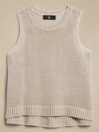 Linen Sweater Tank | Banana Republic (US)