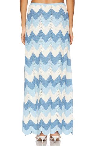 DEVON WINDSOR Sia Skirt in Aqua from Revolve.com | Revolve Clothing (Global)