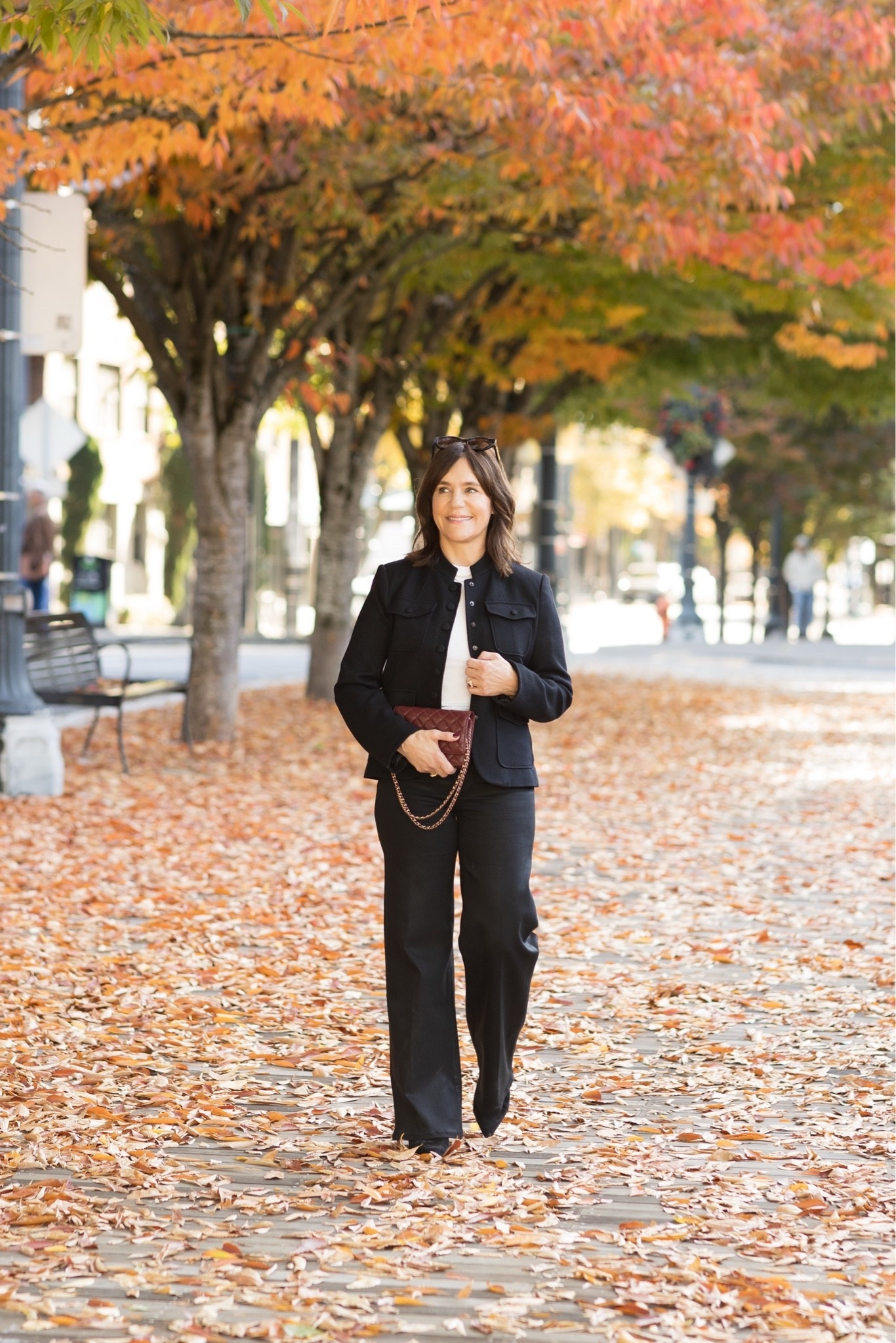 My all-time favorite blazer for fall and winter!! It’s made of a soft wool that almost feels like a sweater and it’s so flattering on. One of my highest recommendations this time of year!

#LTKootd #LTKOver40 #LTKSeasonal