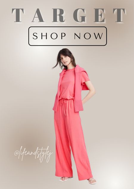 The Women's High-Rise Wide Leg Linen Pull-On Pants are a perfect blend of style and comfort. The high-rise fit and wide-leg silhouette create a flattering, relaxed look, while the lightweight linen fabric ensures breathability. Ideal for warm weather, pair them with a tucked-in blouse or a cropped top for a chic daytime ensemble. 

#LTKFindsUnder50 #LTKOver40 #LTKStyleTip