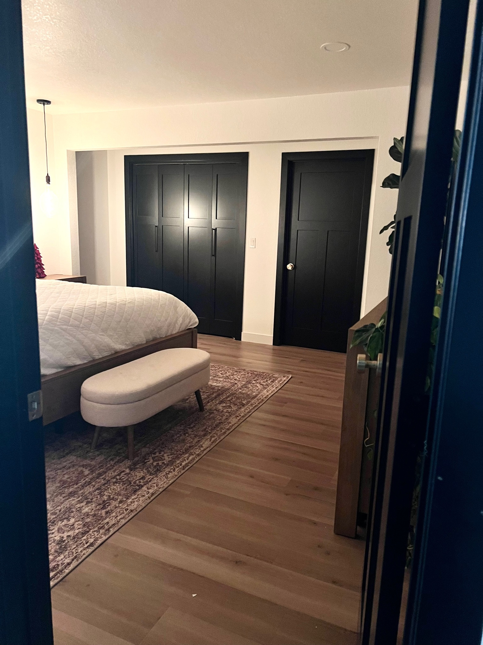 Love this ottoman for the end of our bed and it had storage as well! 

#LTKFamily #LTKHome