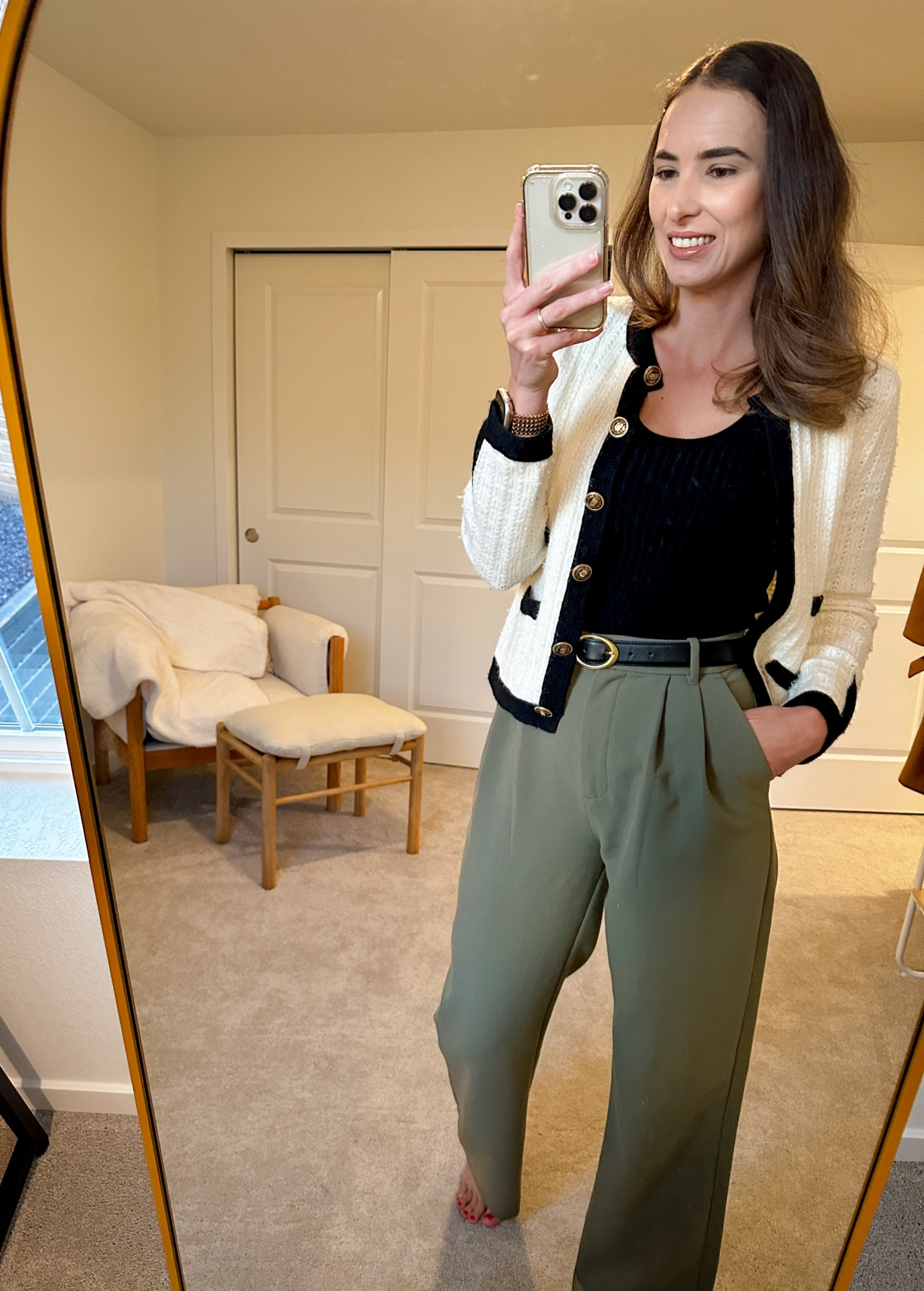 Tipped Novelty Button Sweater … curated on LTK