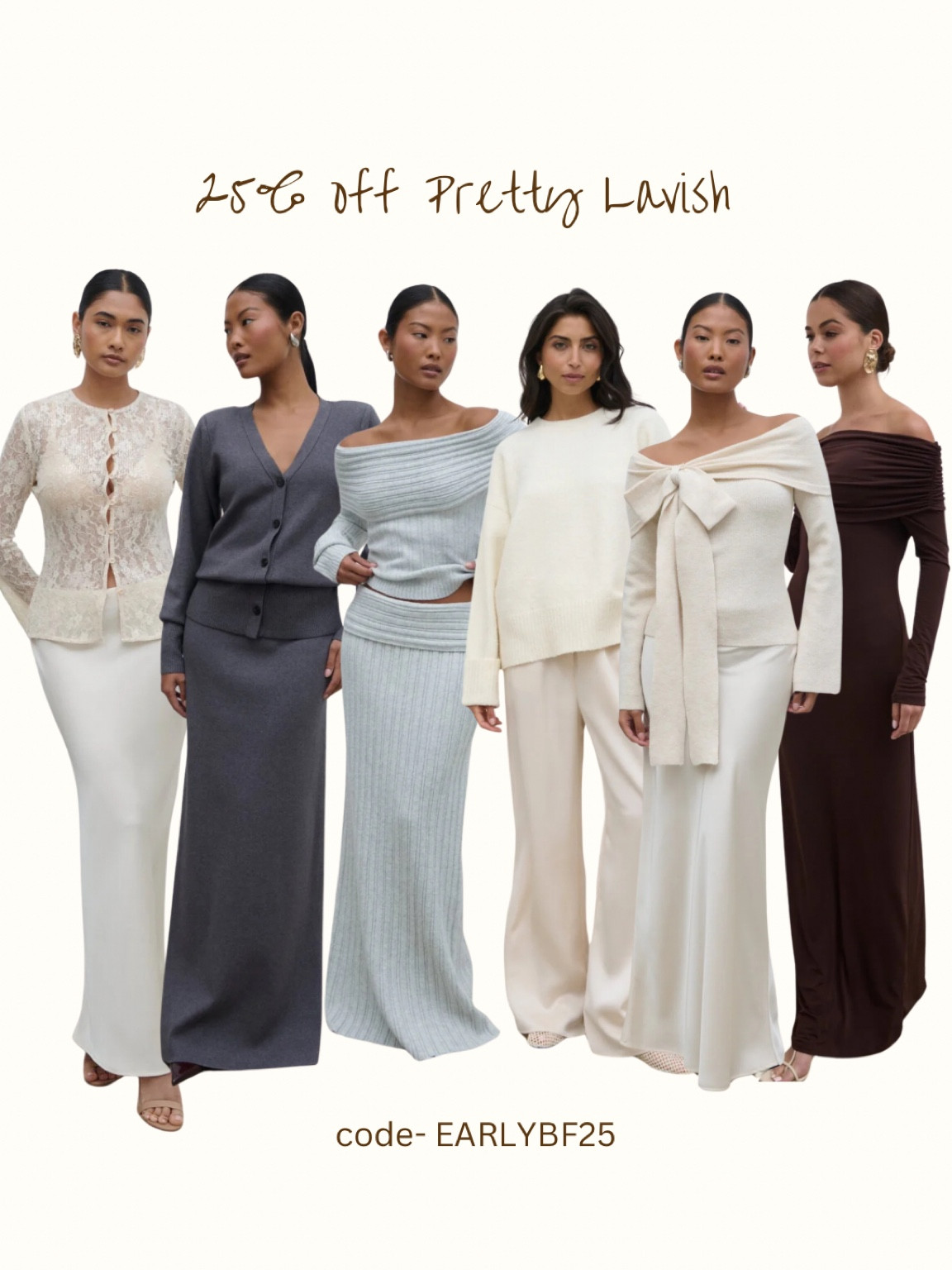 25% off for Black Friday starts now! Use the code EARLYBF25 to get 25% off everything! (Includes new in too)

Have linked my faves below for you to shop 🫶🏼 

I wear size S in PL / M in jumpers if I want oversized 



#LTKCyberWeek #LTKeurope #LTKuk