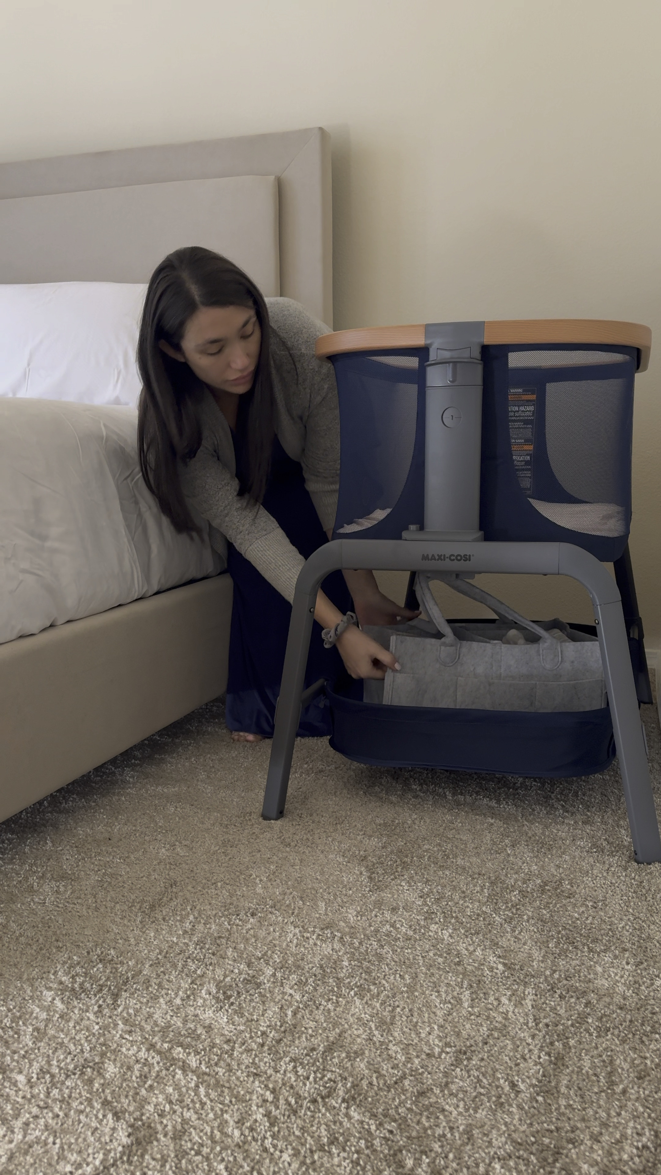 The BEST bassinet!! Love that it has storage and is adjustable to fit two heights. I just used this Madi Cosi bassinet with my third baby and it comes in multiple colors. Highly recommend!

#LTKHome #LTKBaby #LTKBump