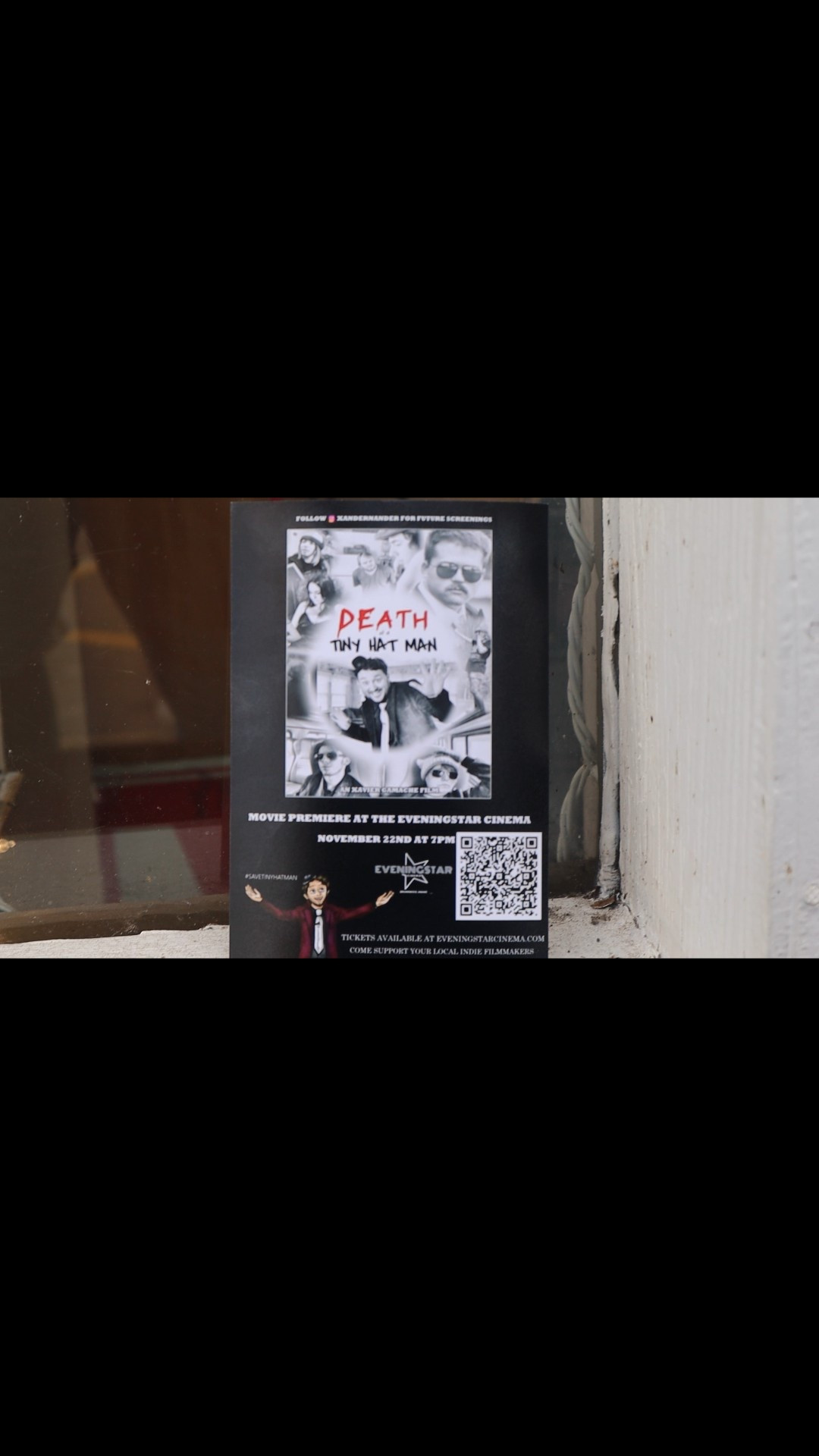 No products to promote here, just the premiere of my husband’s newest film Death of a Tiny Hat Man! Premiering Saturday November 22nd at 7pm in Brunswick, Maine! I have a role in this! 