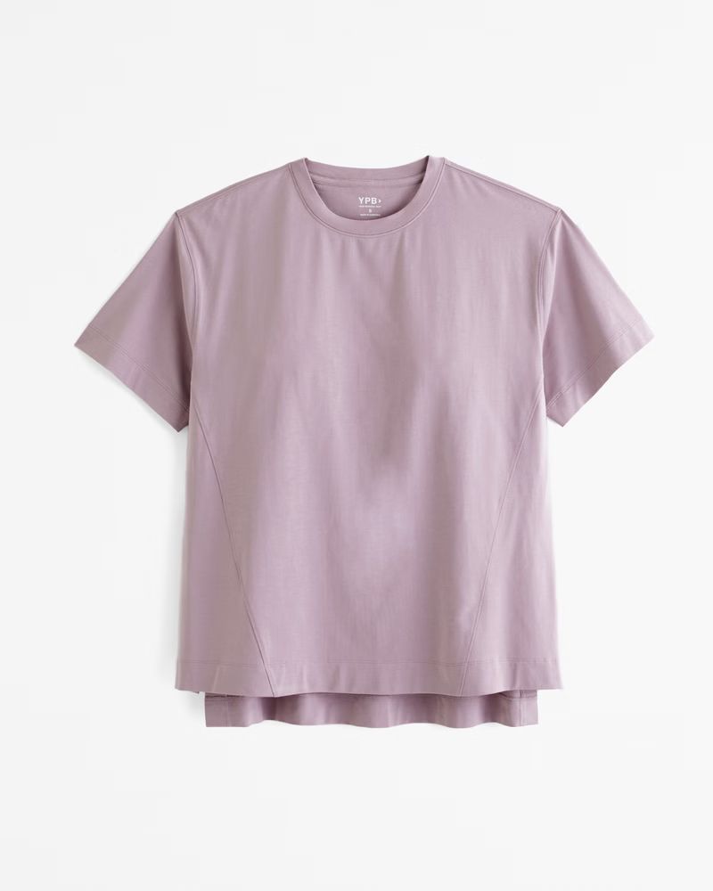 Women's YPB Active Cotton-Blend Easy Tee | Women's Active | Abercrombie.com | Abercrombie & Fitch (US)