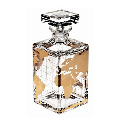 Vista Alegre Atlas Crystal Whiskey Decanter | Williams-Sonoma