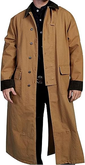 Scully Rangewear Men's Long Canvas Duster | Amazon (US)