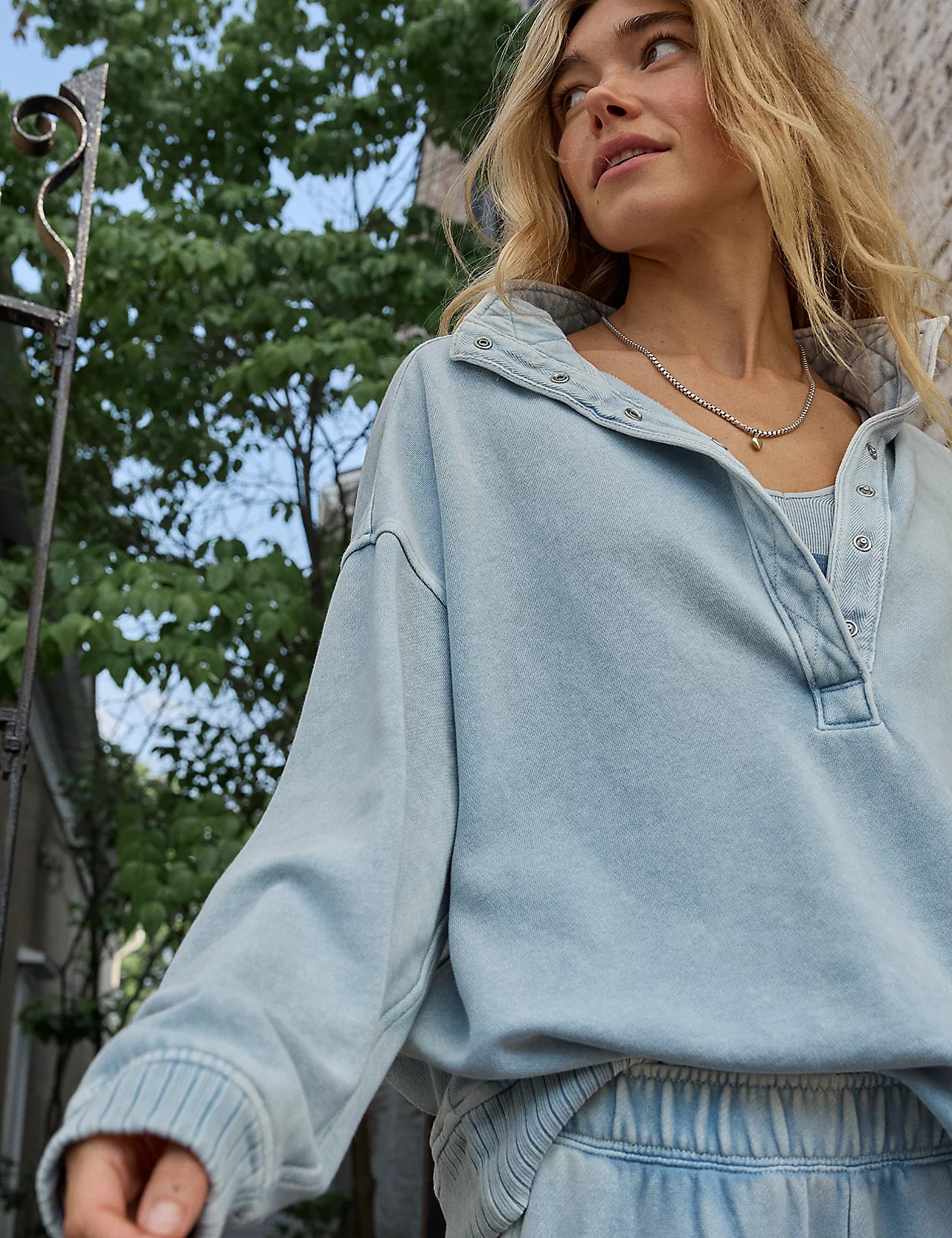 Aerie Oh Snap! Sweatshirt | American Eagle Outfitters (US & CA)