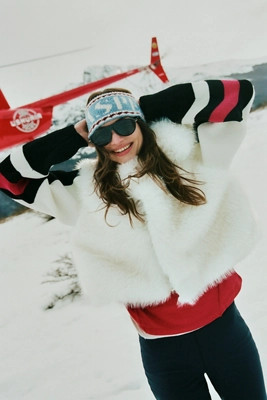 Daily Practice The Switch Back Fuzzy Knit Cardigan Sweater | Anthropologie (US)