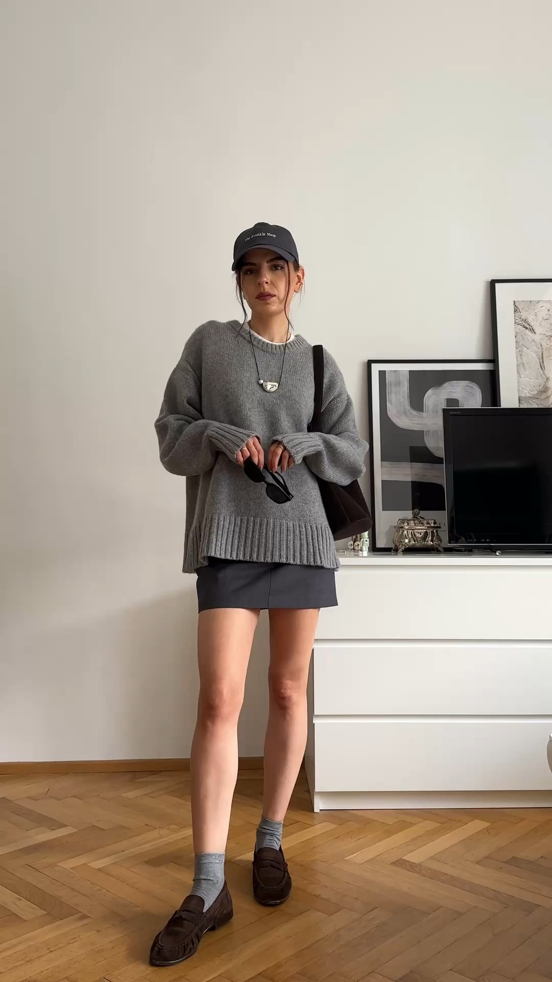 brown suede + grey 🤌🏼

#LTKStyleTip #LTKItBag #LTKSeasonal