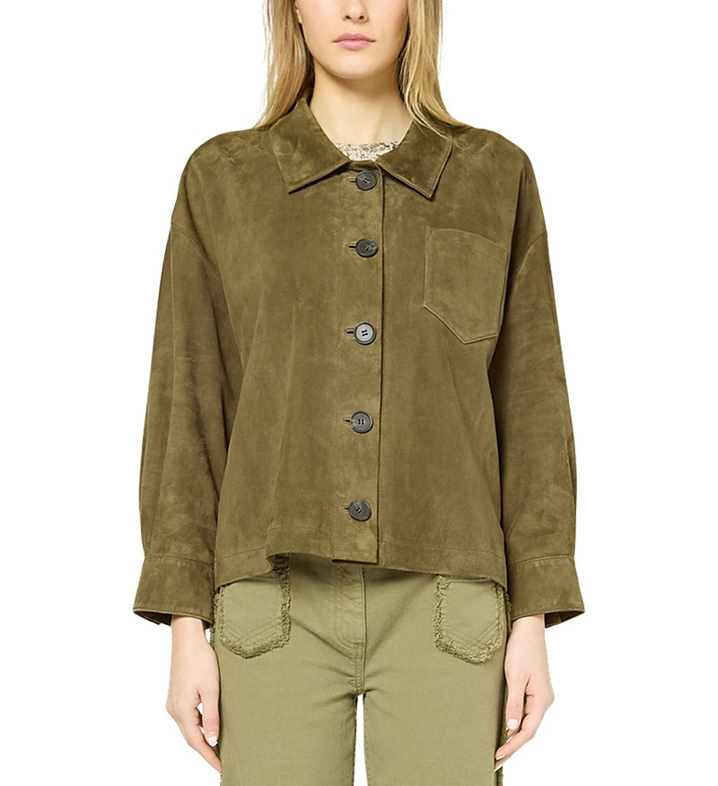 Gerard Darel Rose Suede Jacket | Bloomingdale's (US)
