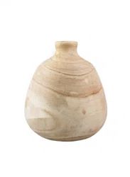 Union Rustic Irwinton Beige 10" Indoor / Outdoor Wood Table Vase | Wayfair Professional