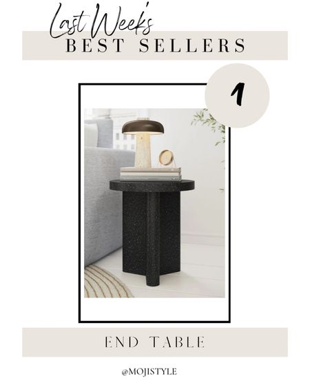 This end table is this week’s best seller! I love its modern and sleek design. It’s from the Beautiful by drew barrymore collection at Walmart!

#LTKsalealert #LTKfindsunder100 #LTKhome