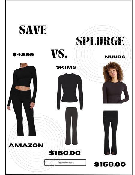 Major save vs splurge Amazon vs. skims & nuuds 

#LTKstyletip #LTKSeasonal #LTKmidsize