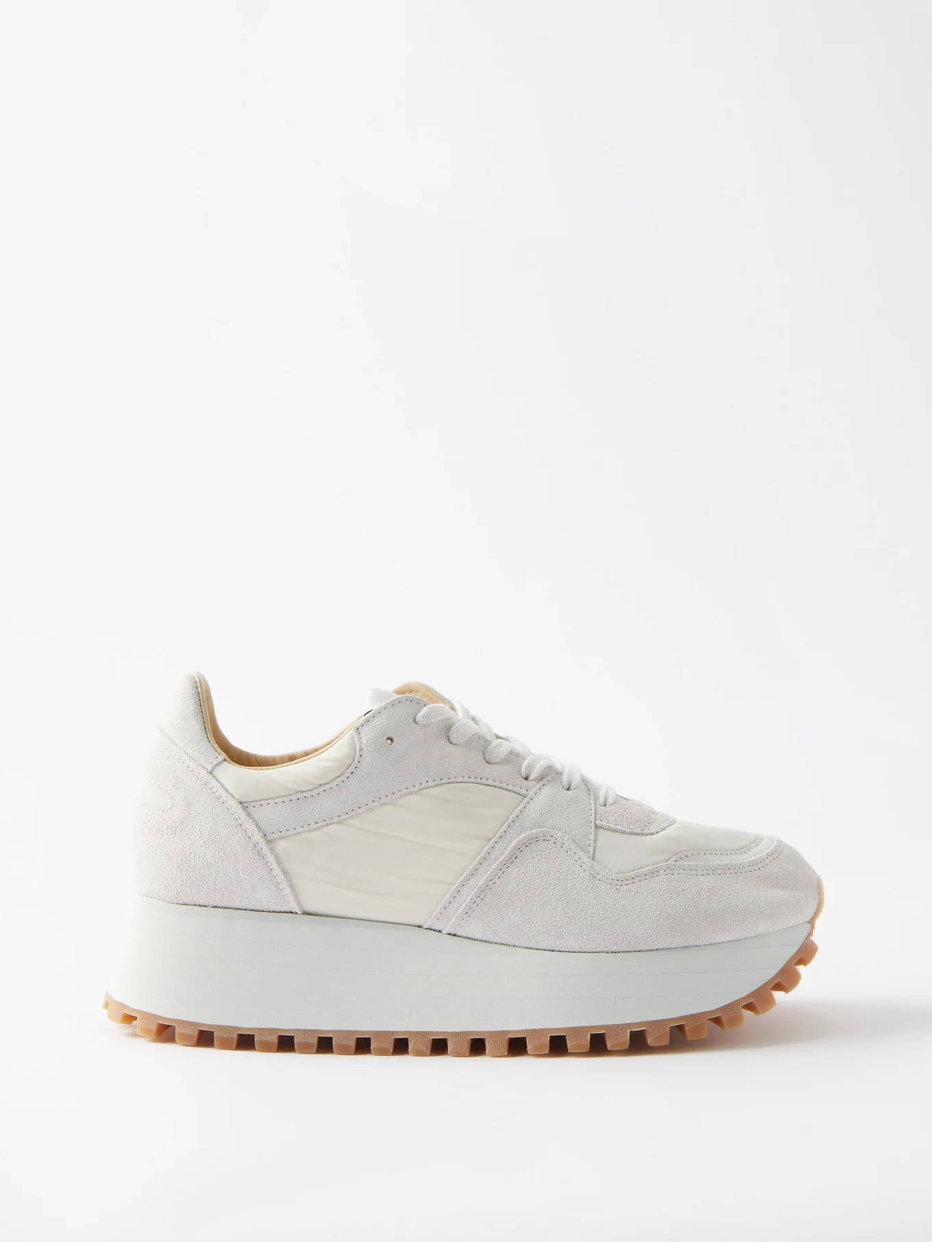 X Spalwart Marathon suede platform trainers | Matches (UK)