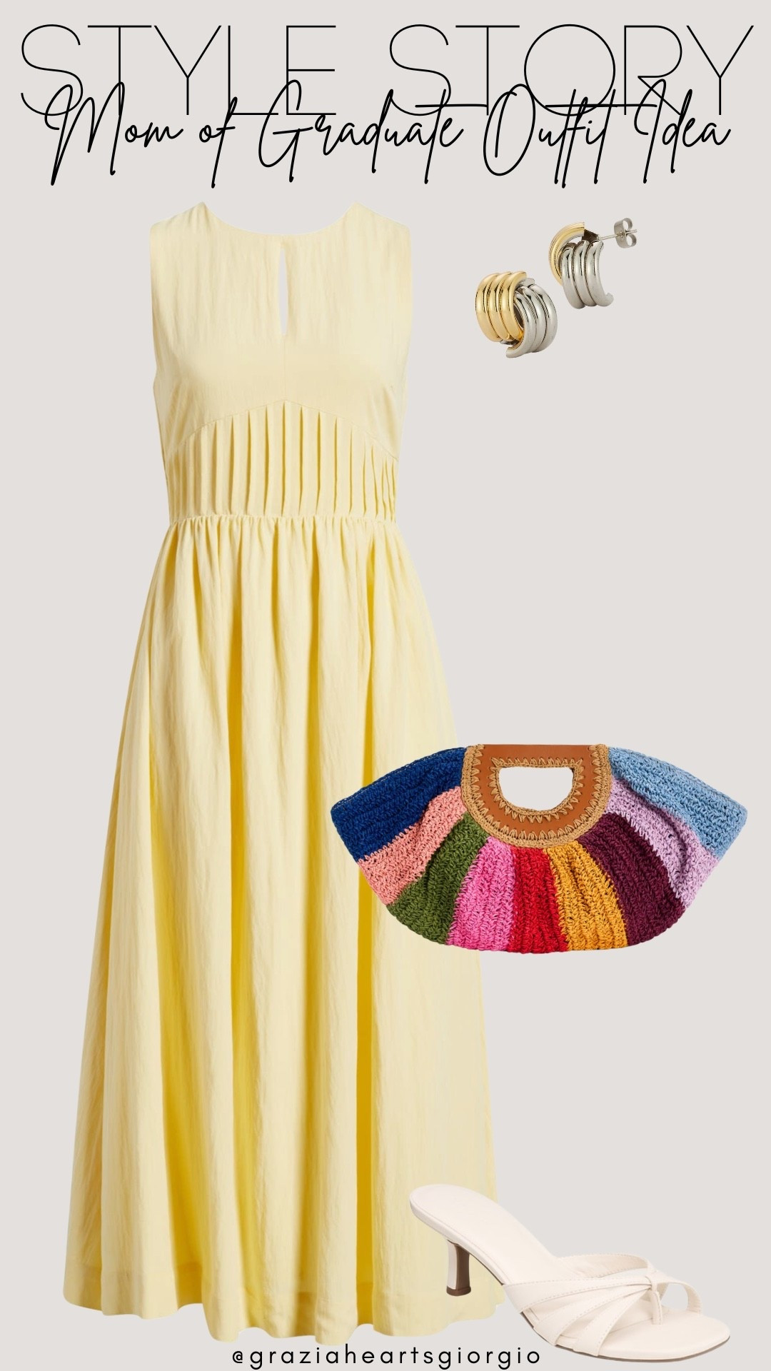 Mom of Graduate Outfit Idea 
.
.
#graduation 

#LTKootd