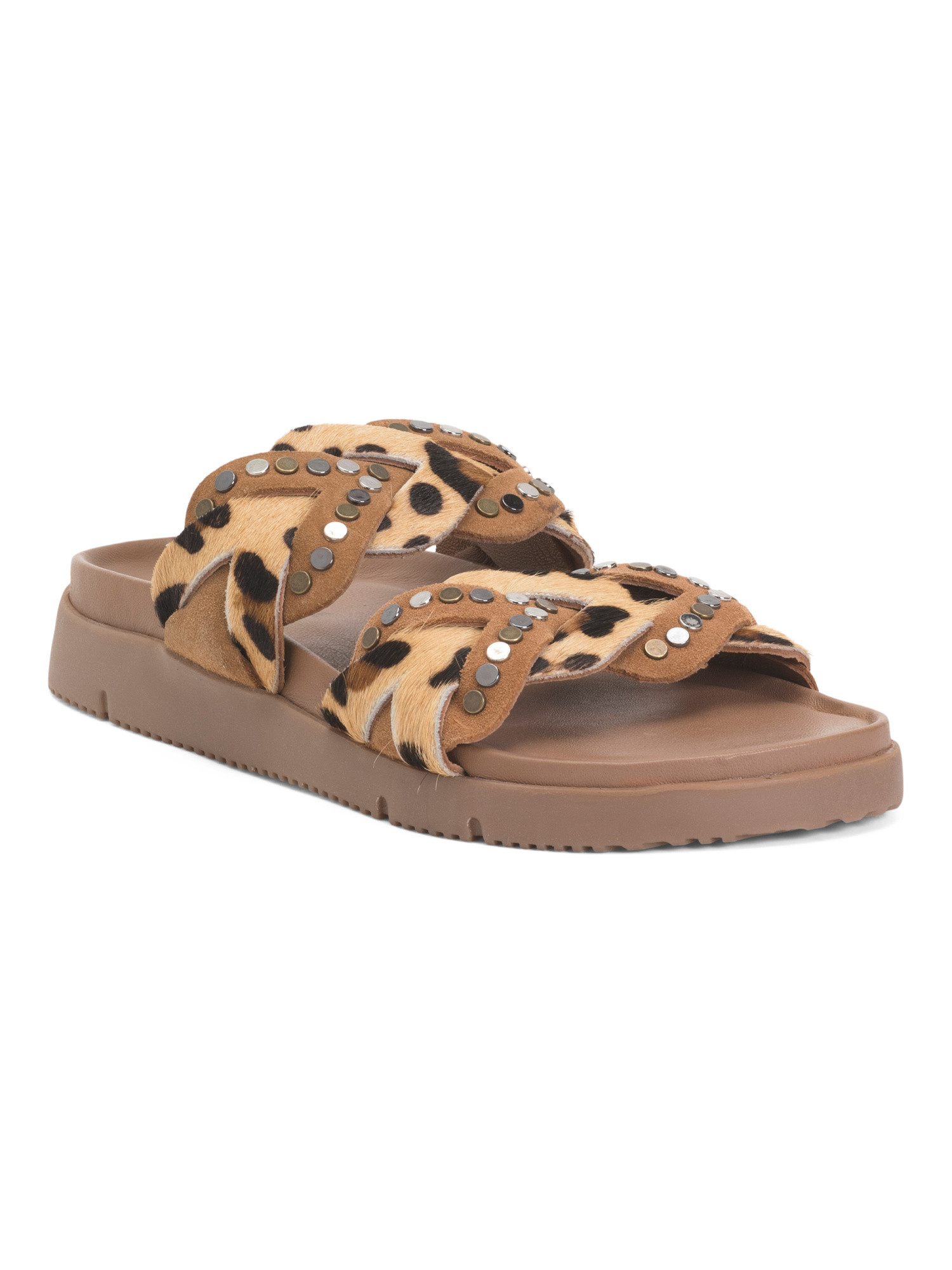 Suede Leo Sandals | TJ Maxx