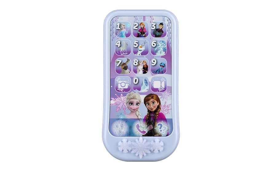 eKids Disney Frozen Toy Phone for Kids, Toddler Toys with Preschool Learning Activities Designed ... | Amazon (US)