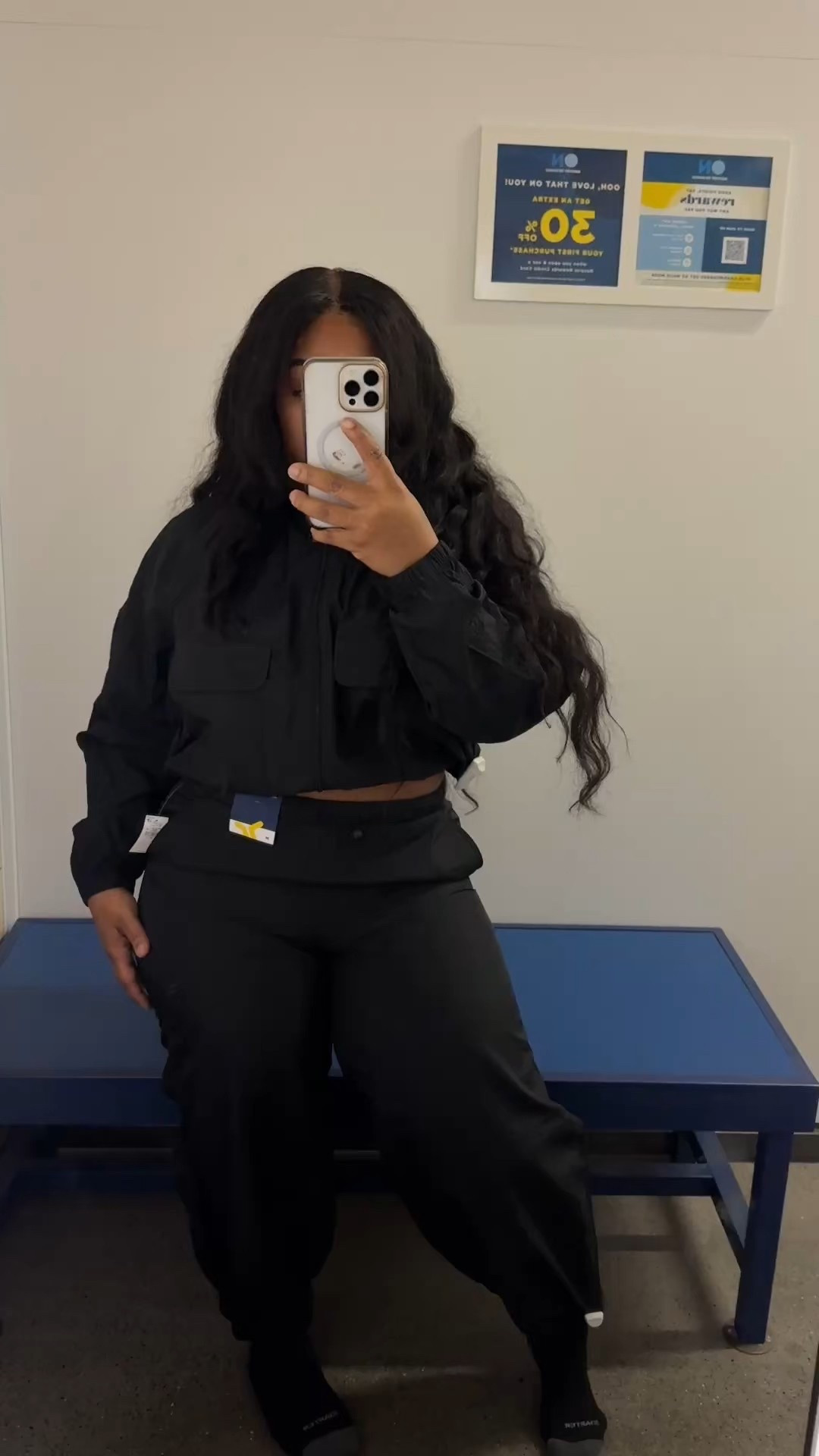 These full zip windbreaker sets are cute @Old Navy #oldnavystyle #oldnavy #oldnavyhaul #oldnavyfinds #curvyfashion 

Comes in sizes XS to 4X in regular tall and petite

In the black set I have on on medium pants and small zip up

In the blue set I have on large pants and small zip up

I like the fit of the medium pants. I’m 5’0 204lbs

Did I forget to mention they’re 40% off online ✨

#LTKActive #LTKSaleAlert #LTKMidsize