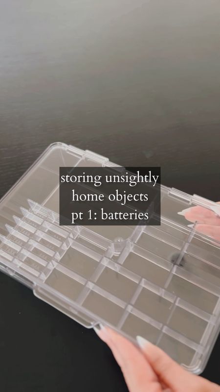 Battery storage solution to use for spring cleaning and organizing!

#LTKhome #LTKVideo