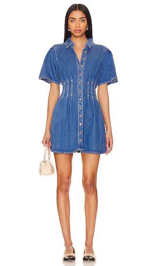 Karia Dress in Denim | Revolve Clothing (Global)