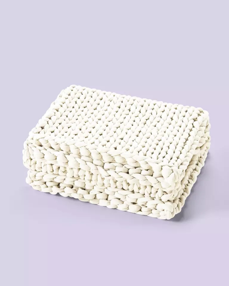 Bearaby Weighted Blanket | Purple