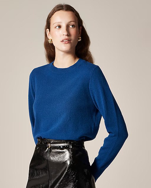 Cashmere classic-fit crewneck sweater | J. Crew US