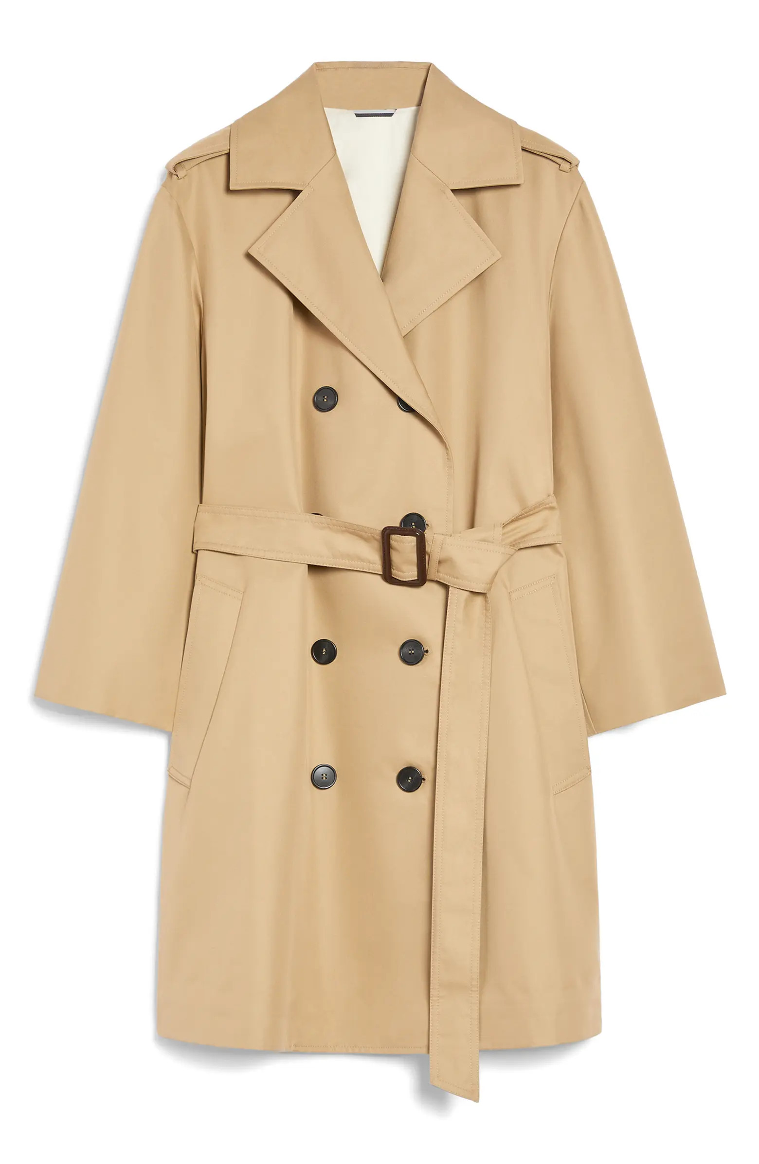 Weekend Max Mara Elodia Belted Trench Raincoat | Nordstrom | Nordstrom