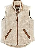 Amazon.com: Legendary Whitetails Women's Standard Fuzzy Hide Fleece Vest, Cashew, Medium : Clothi... | Amazon (US)